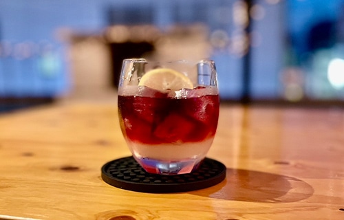 赤ワインのカクテル
